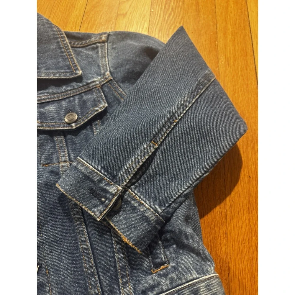 Vintage Hard Rock Cafe Denim Jacket Save The Planet Foxwoods Casino Youth S NWT
